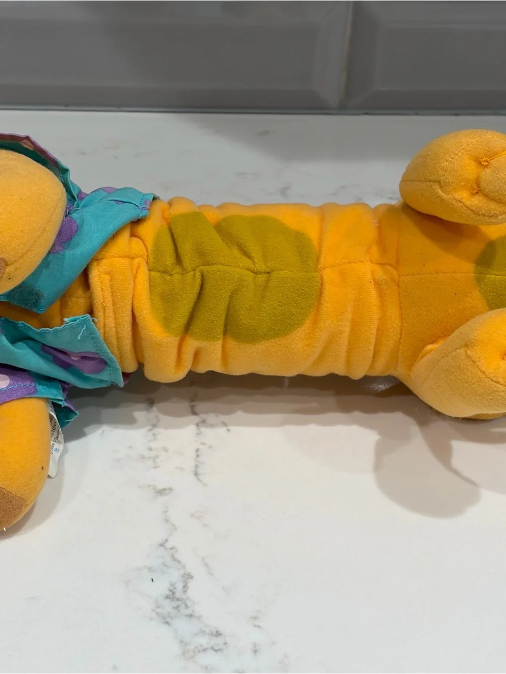 Rare Vintage CatDog Nickelodeon Viacom Plush 1999 Stretch Toy by Mattel